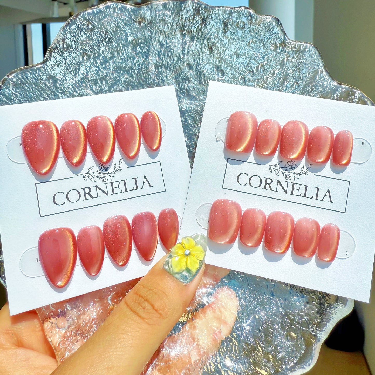 The Ultimate Glass Nails - Berry