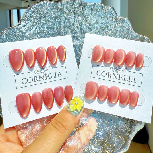 The Ultimate Glass Nails - Berry