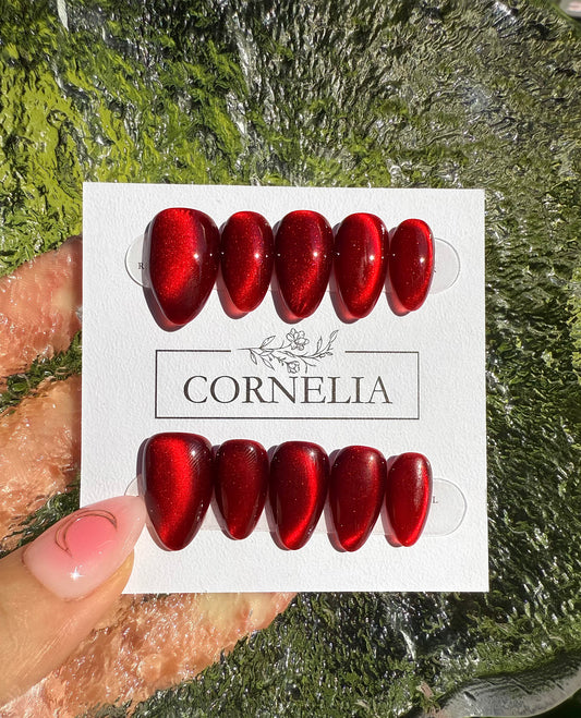 The Ultimate Glass Nails - Merlot